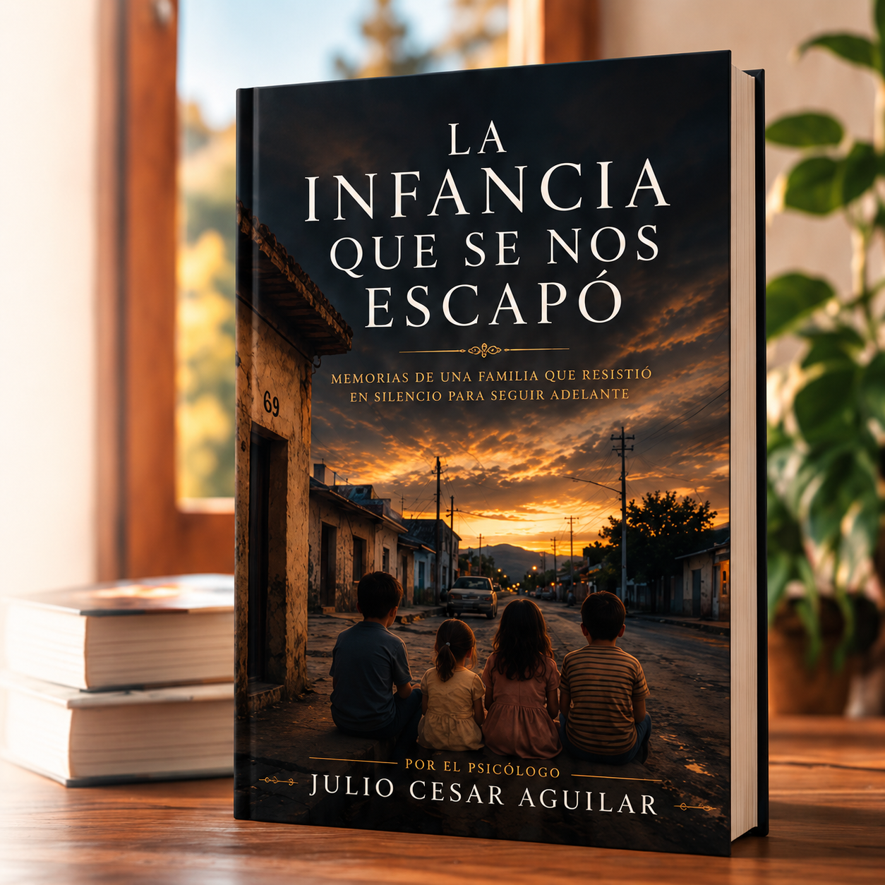 Portada del libro La infancia que se nos escapó, de Julio Cesar Aguilar