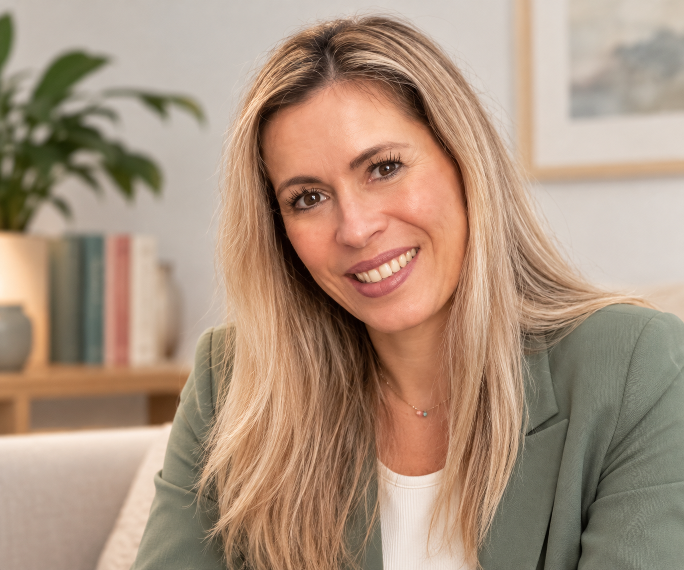 Retrato de Montserrat González Fernández, psicóloga especializada en parentalidad, educación y autismo.