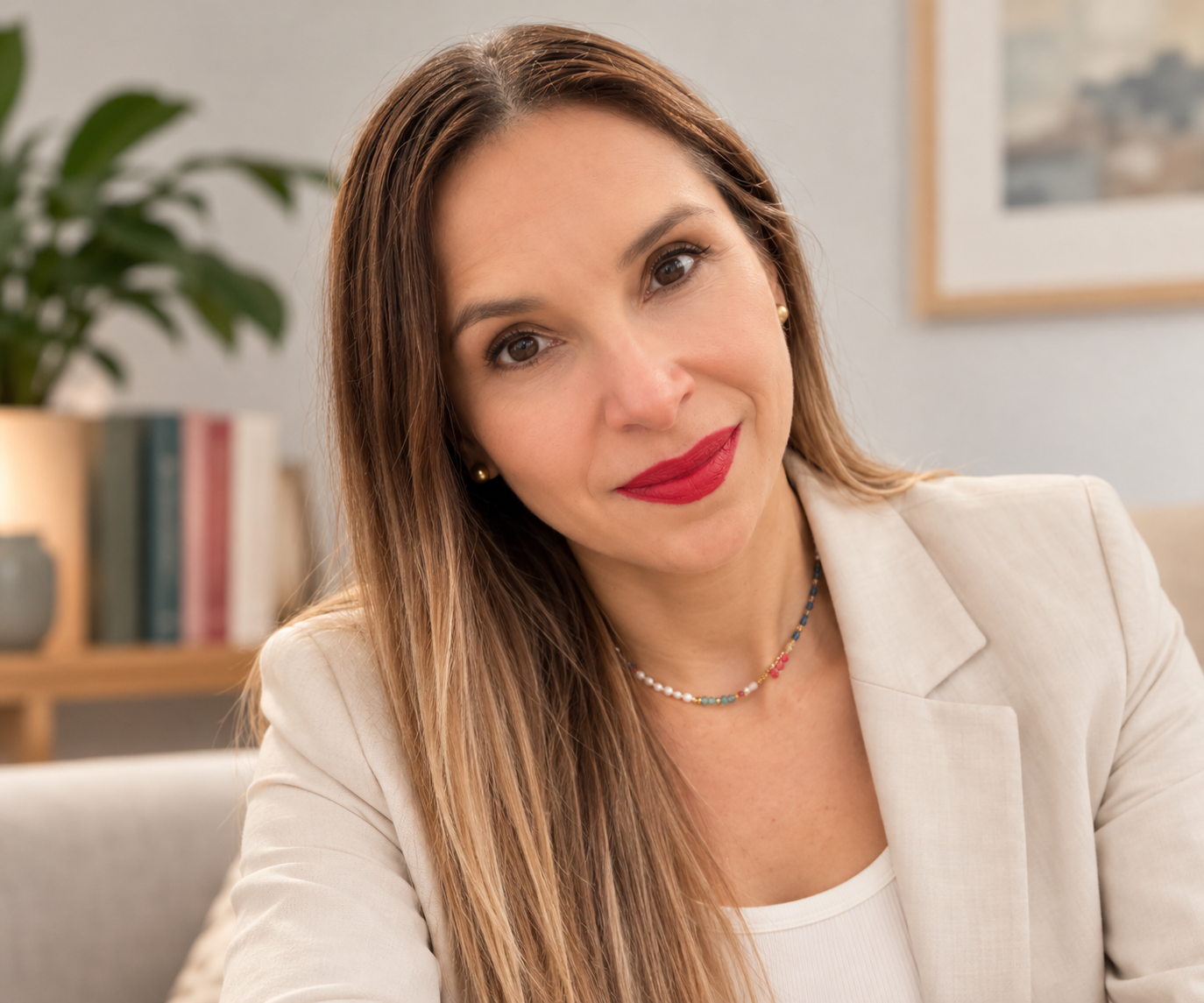 Retrato de Nadia Yazmín Ocampo Álvarez, psicóloga especializada en relaciones de pareja y perspectiva de género.